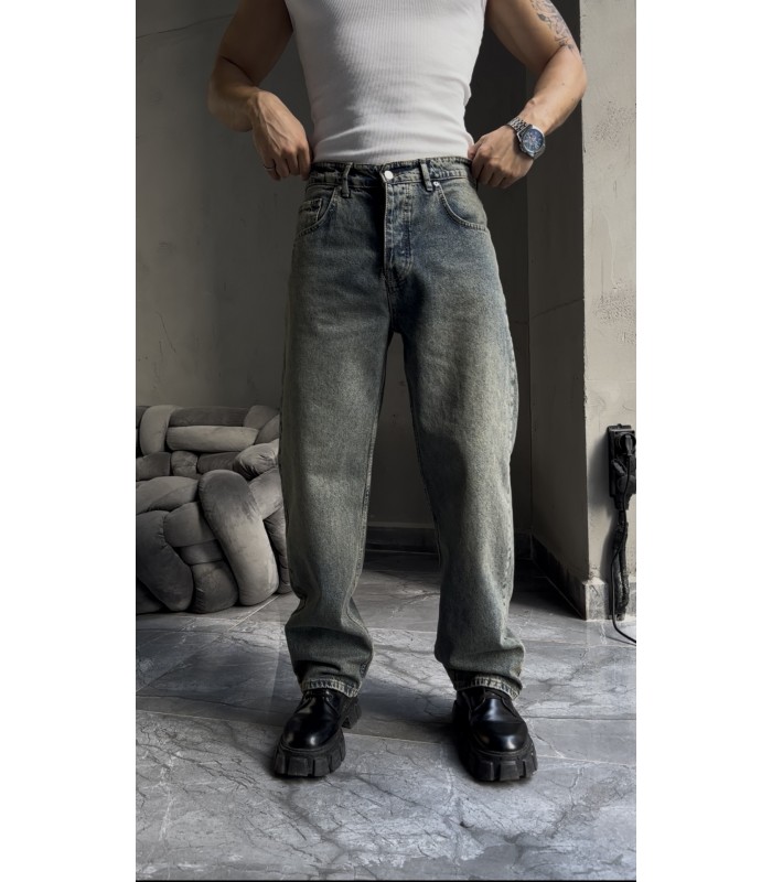 Yeni Sezon Yüksek Kalite Baggy Kot Pantolon
