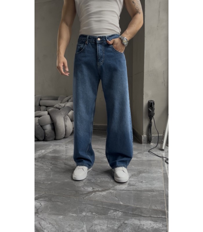 Yeni Sezon Yüksek Kalite Baggy Kot Pantolon