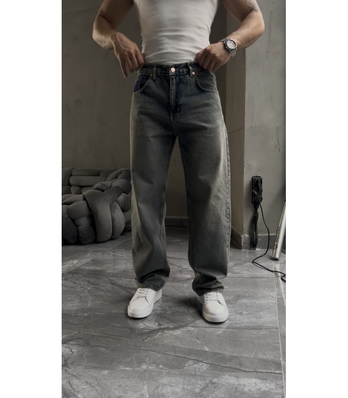 Yeni Sezon Yüksek Kalite Baggy Kot Pantolon