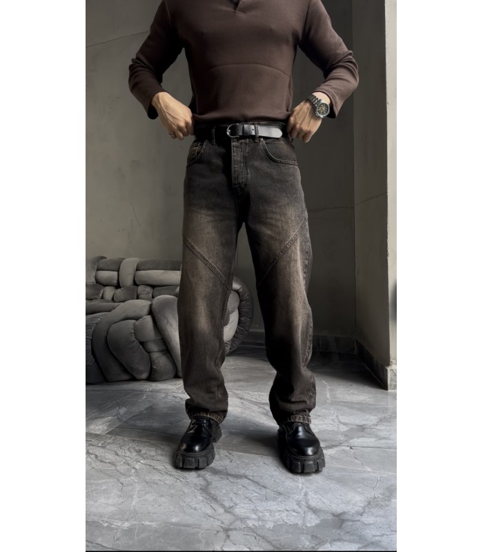 Yeni Sezon Yüksek Kalite Baggy Kot Pantolon