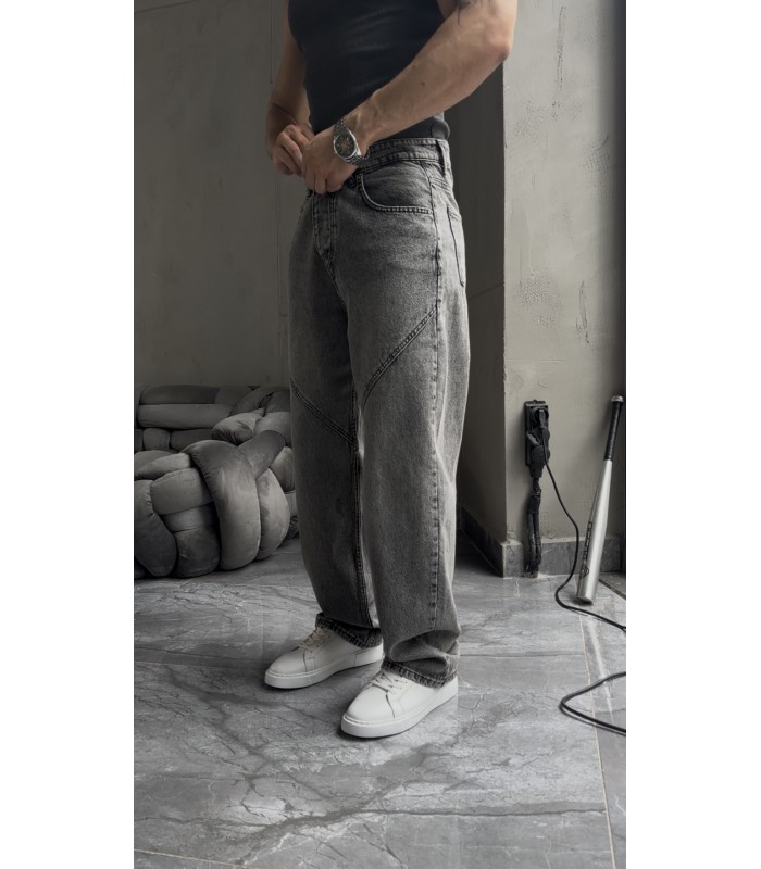 Yeni Sezon Yüksek Kalite Baggy Kot Pantolon