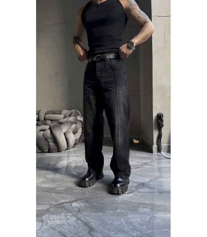 Yeni Sezon Yüksek Kalite Baggy Kot Pantolon